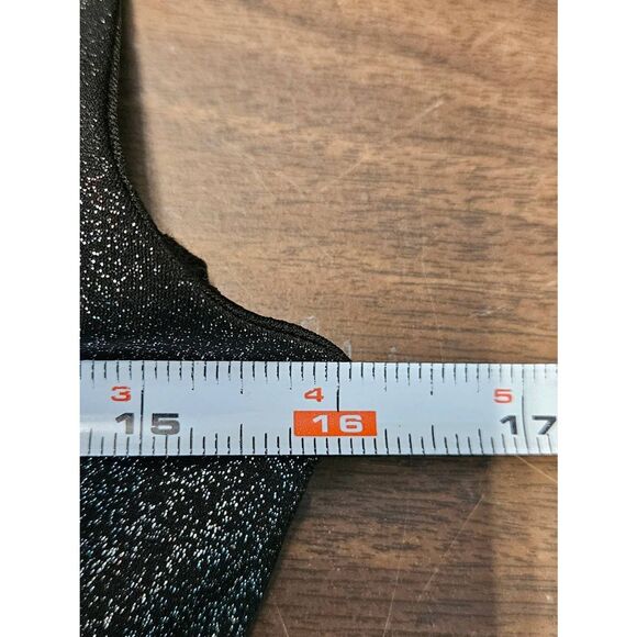 MKM Designs Black Shimmery Dress Sexy LBD Special Occasion Wedding Formal M - Picture 7 of 8